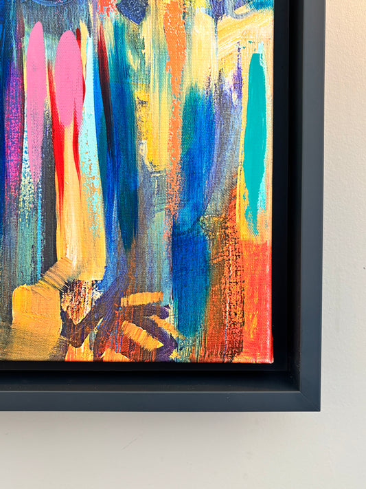 ‘Big Orange Three’ - Artist's Proof hand-embellished canvas print (1 of 1)