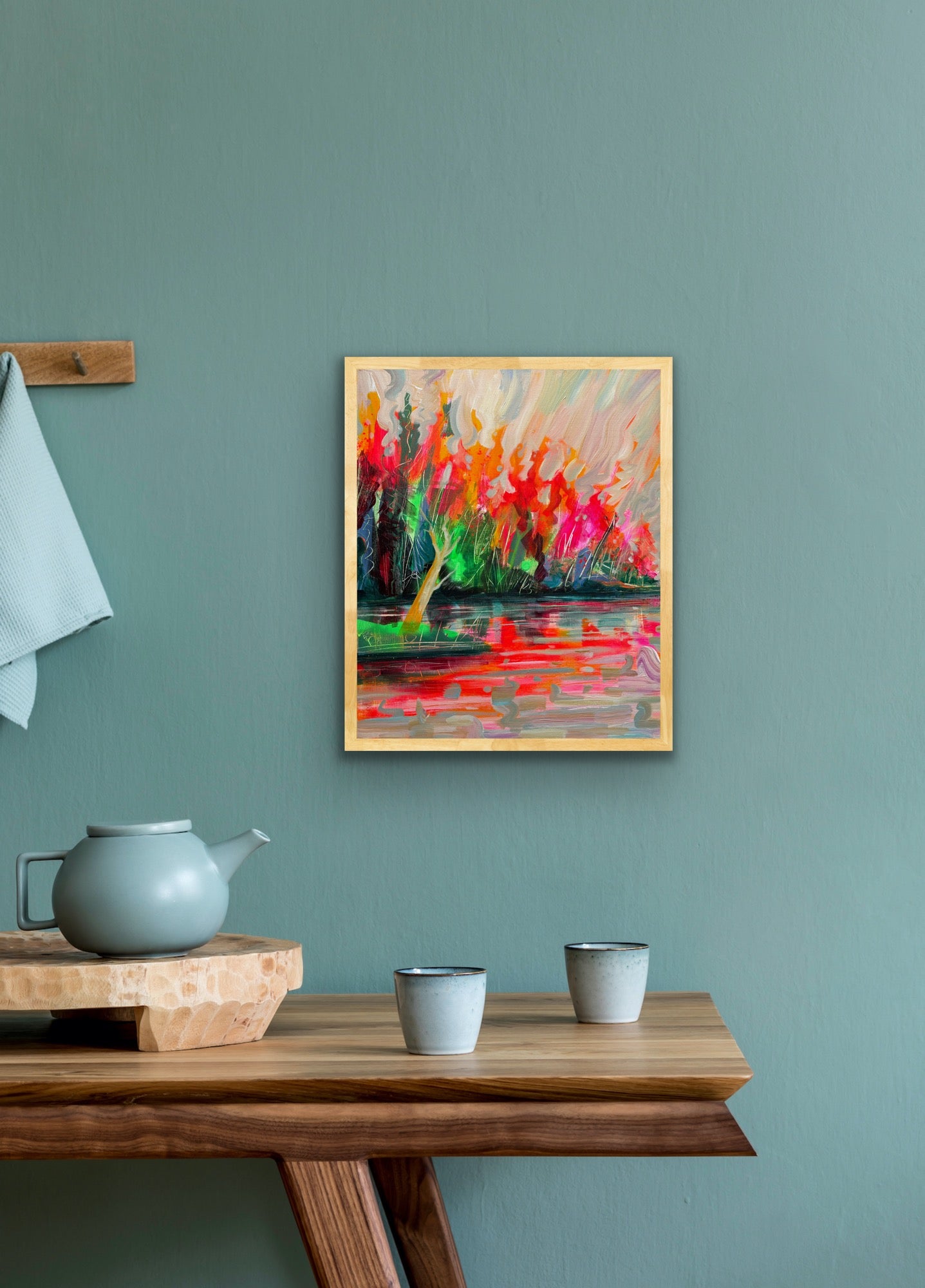 Autumn Lake 2 - original painting