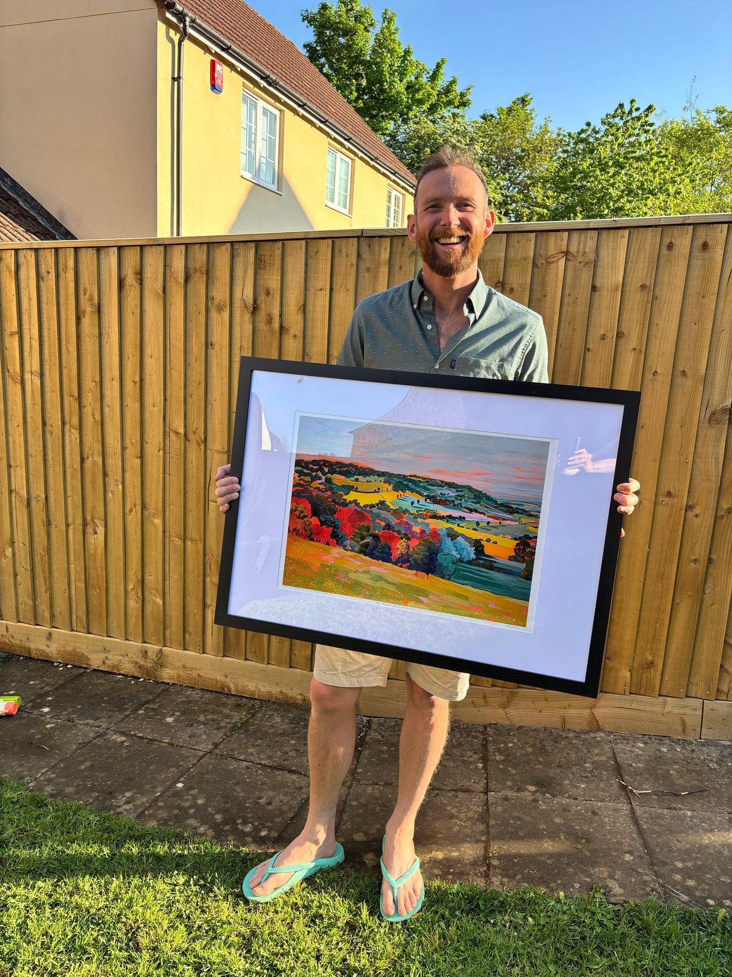 ‘By Brook from Rudloe’ - print options