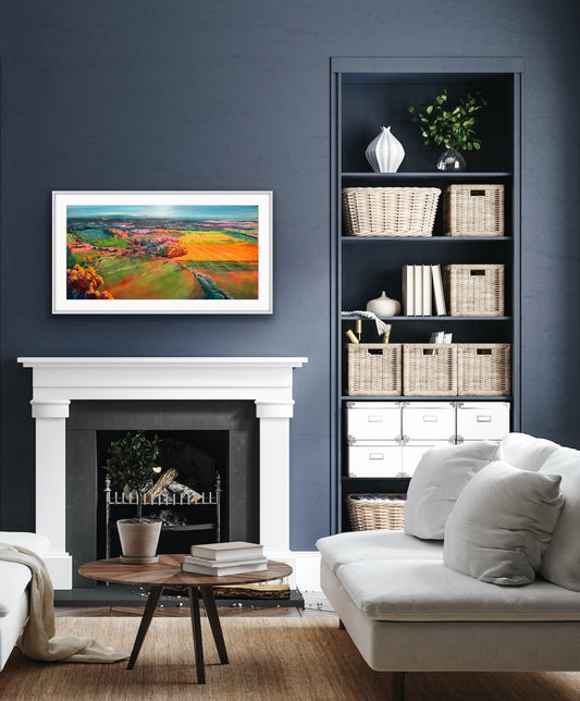 Boxfields at Dawn - print options