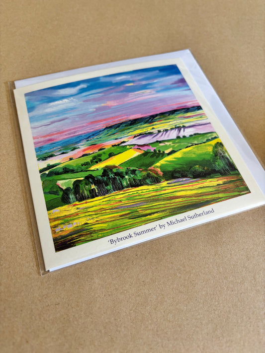 Bybrook Summer - blank greetings card