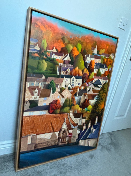Autumn in Box - original painting
