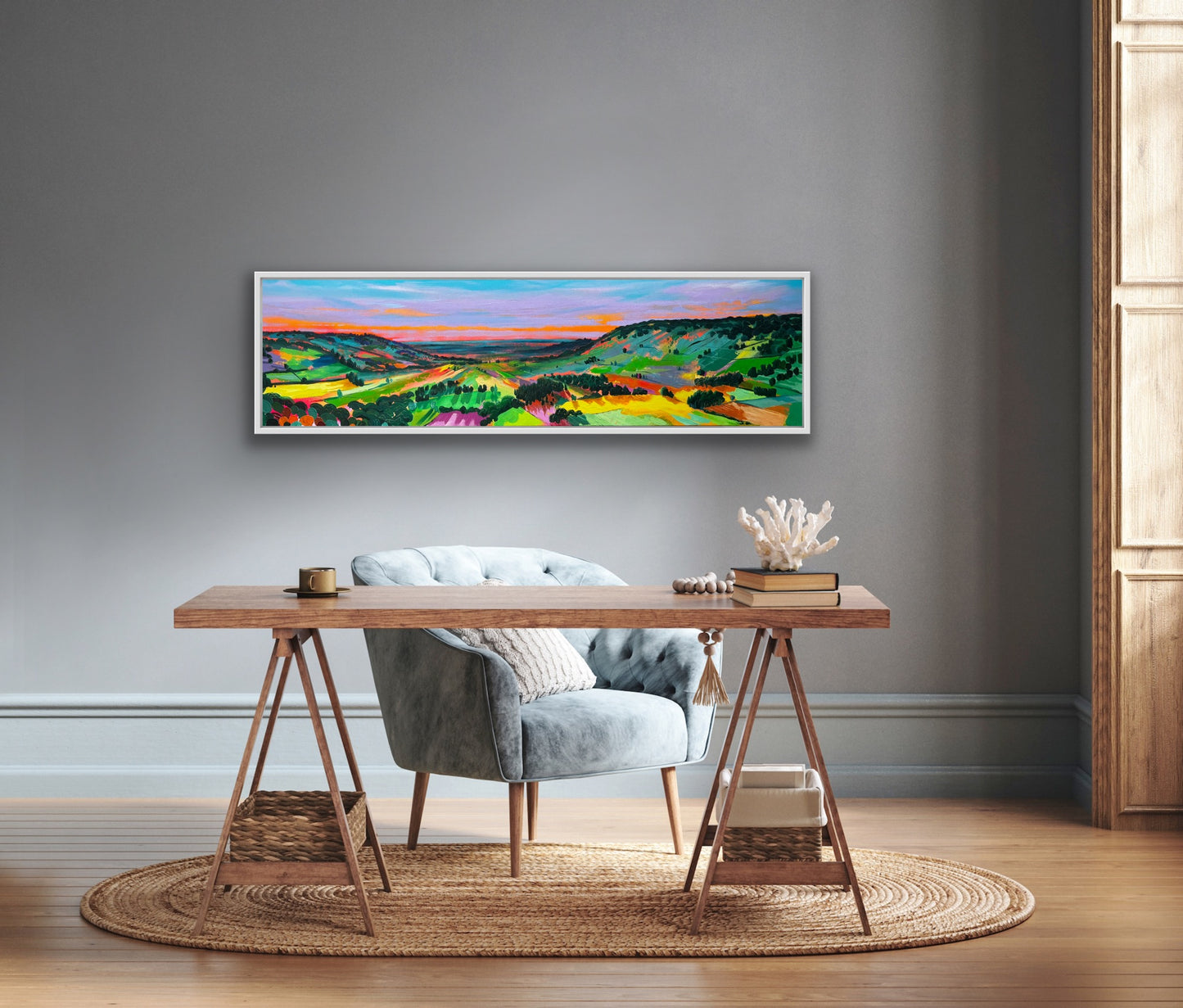 Box to Bath 1 - original painting