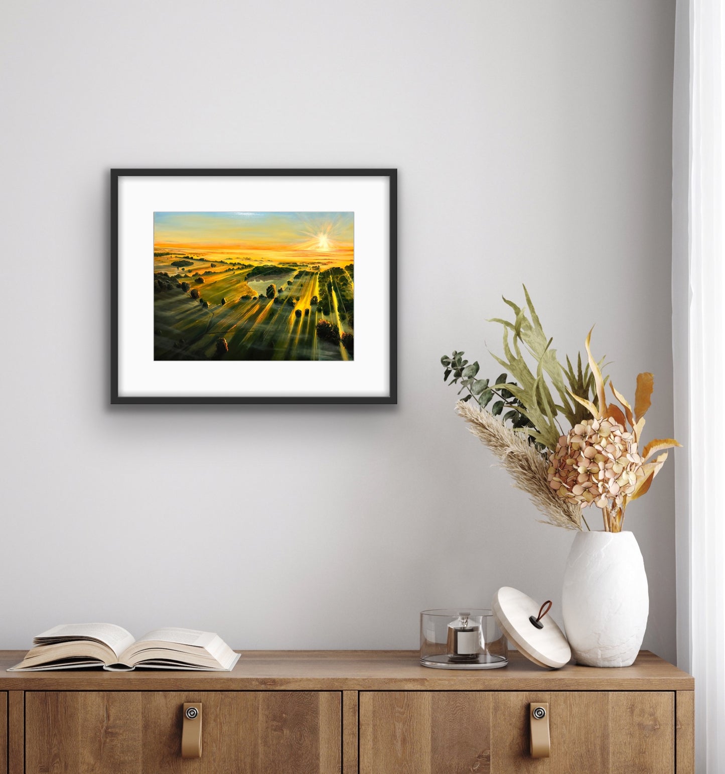 Sunrise on Corsham Court 1 - print options