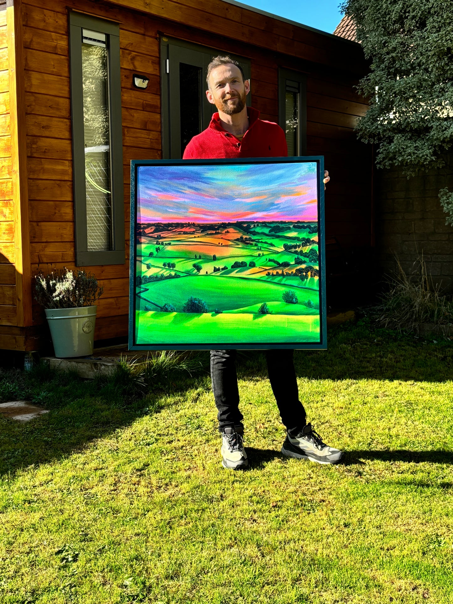 Under the Red Sky 8 - original painting