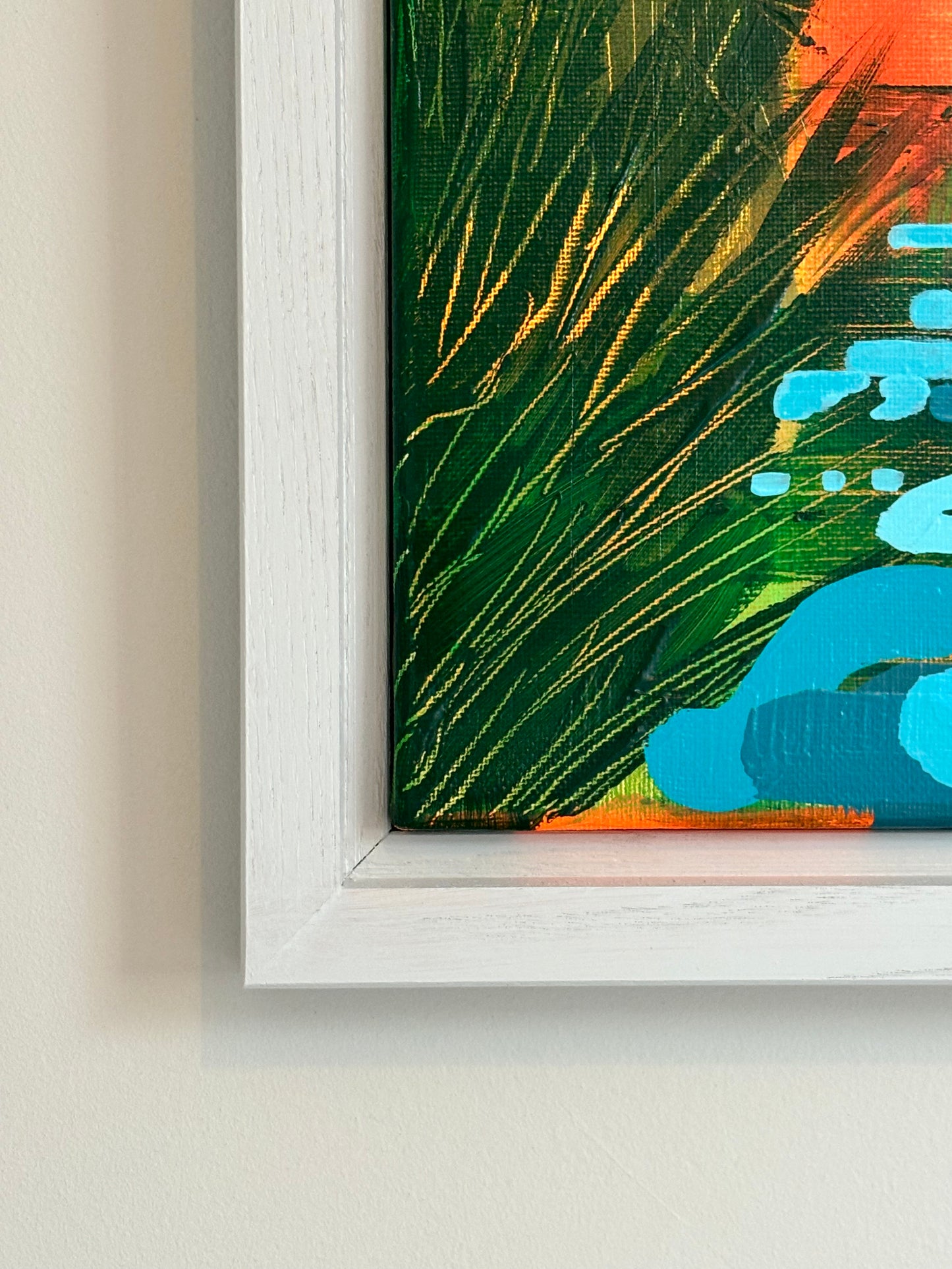 Corsham Lake 2 - original painting