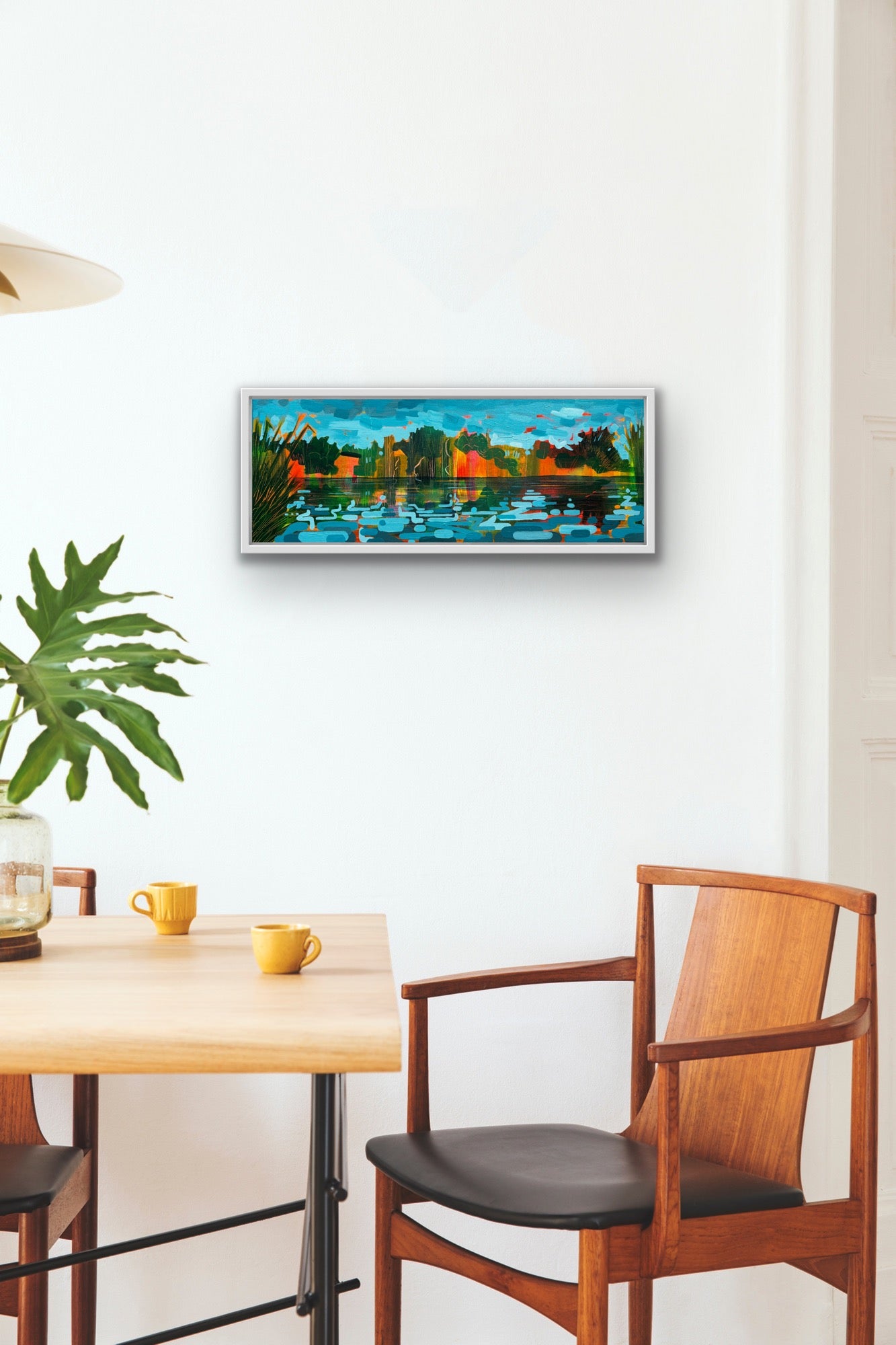 Corsham Lake 2 - original painting