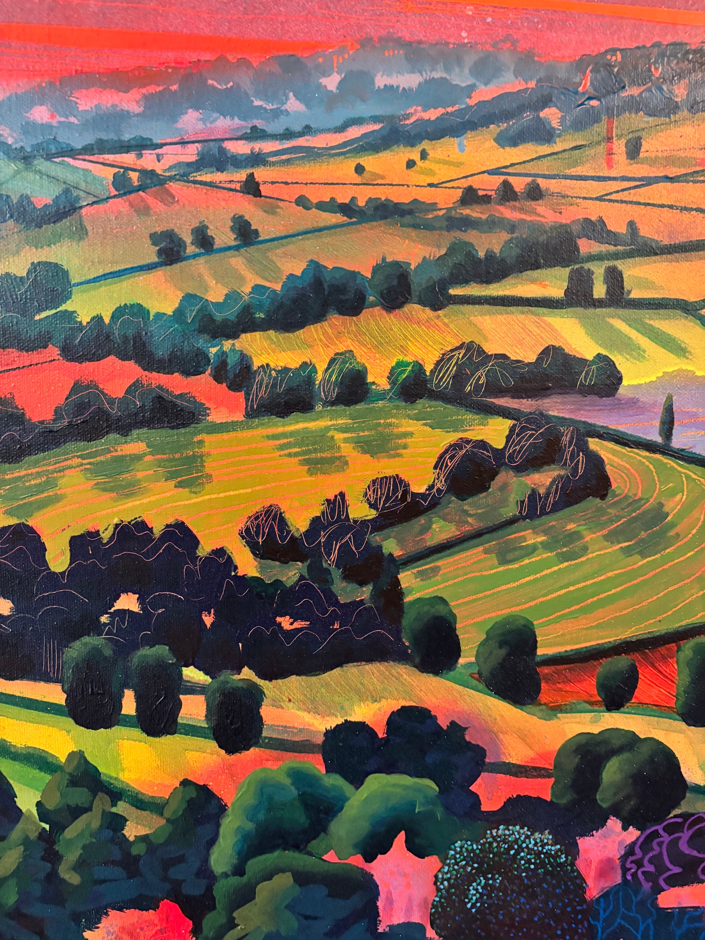 By Brook Dream 2 - original painting