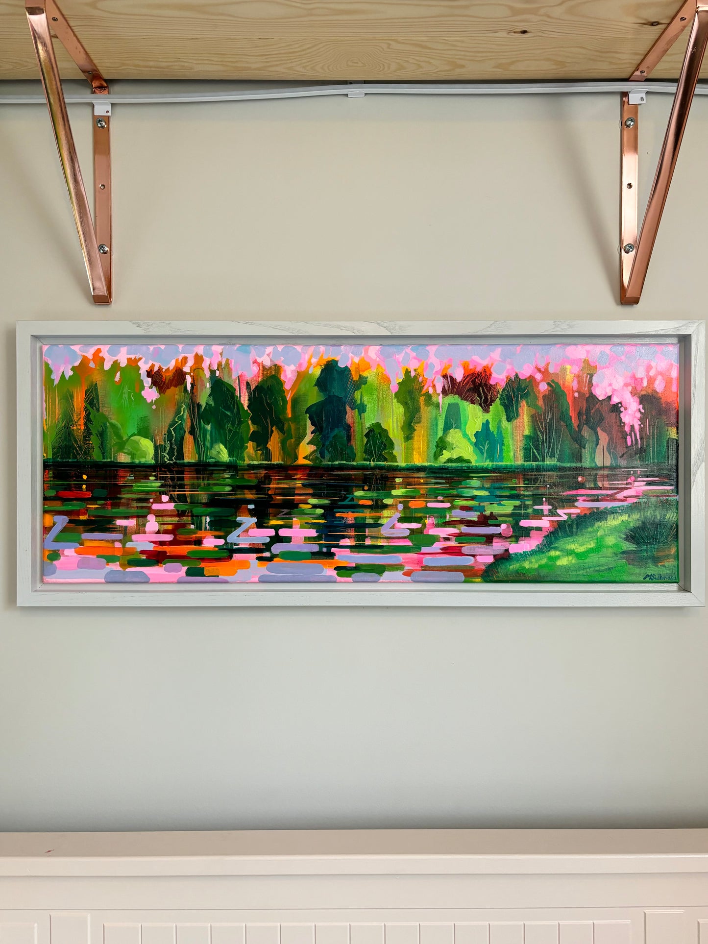 Golden Lake - original painting