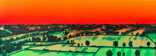 Under the Red Sky 5 - original painting