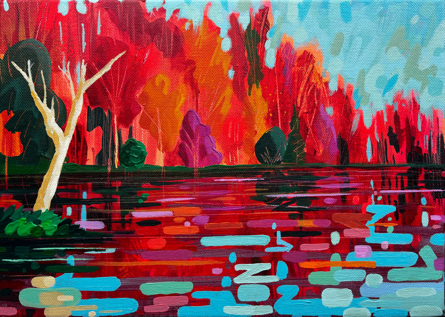 Autumn Lake - Print options