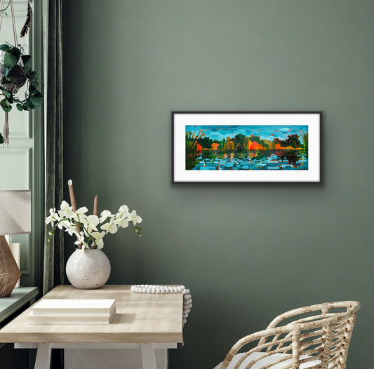 Corsham Lake 2 - print options