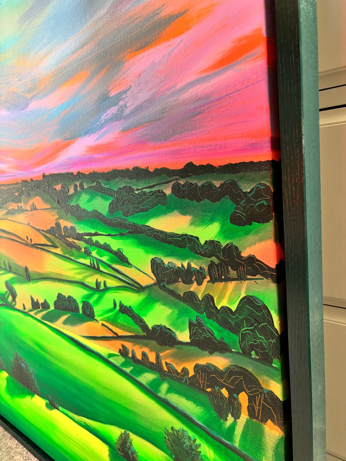 Under the Red Sky 8 - original painting