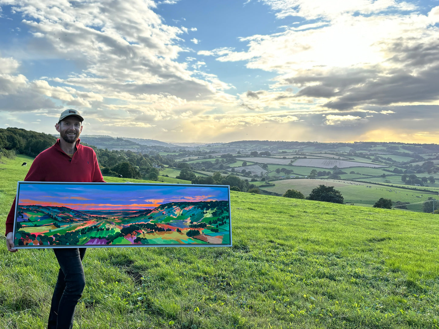 Box to Bath 1 - original painting