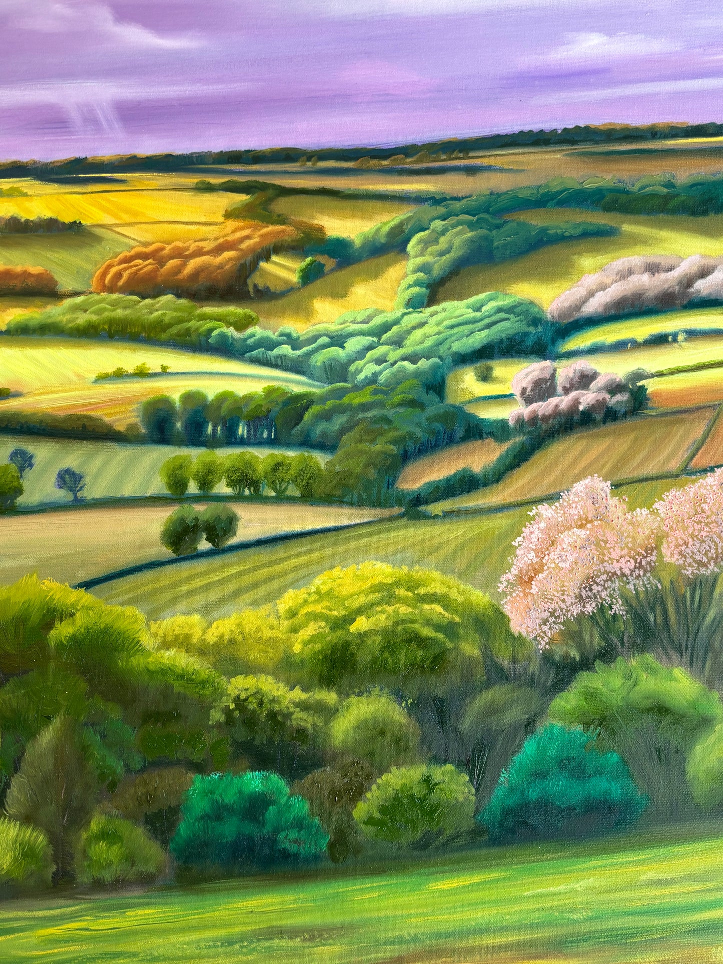Lavender Sky - original painting