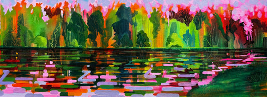 Golden Lake - original painting