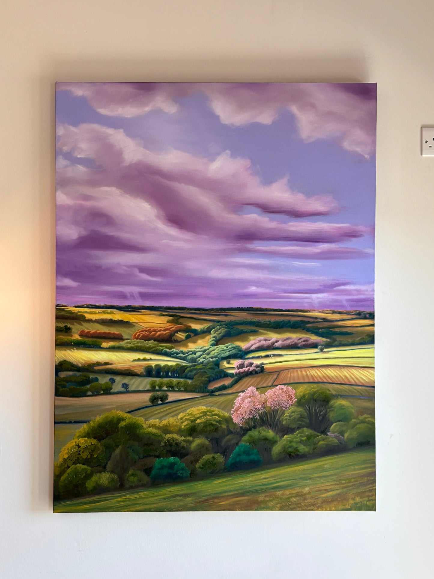 Lavender Sky - original painting