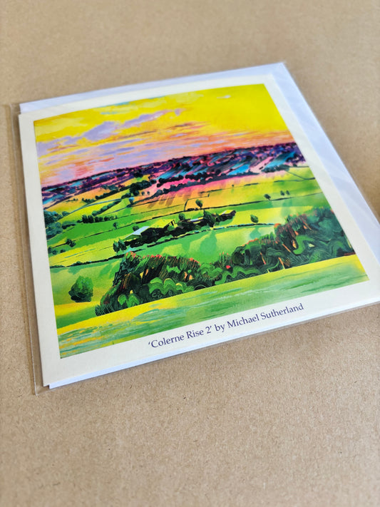 Colerne Rise 2 - blank greetings card