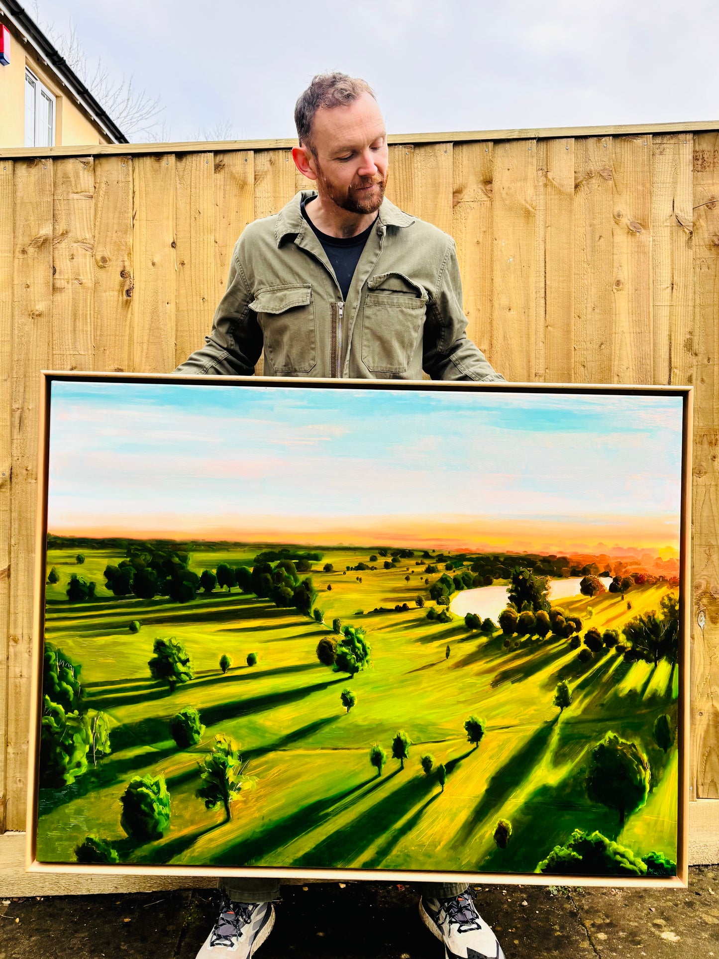 ‘Sunrise on Corsham Court 2’ - original painting