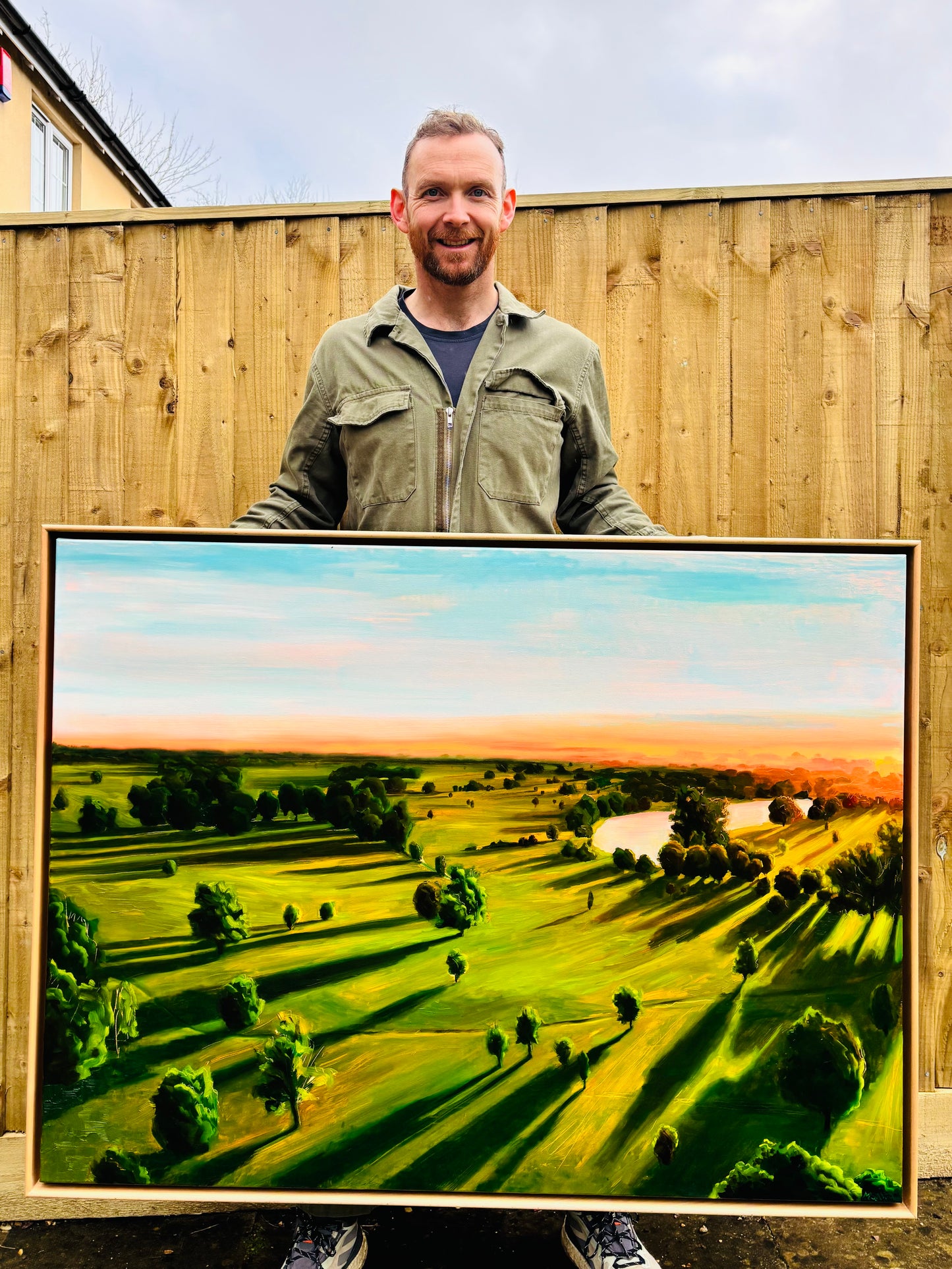 ‘Sunrise on Corsham Court 2’ - original painting