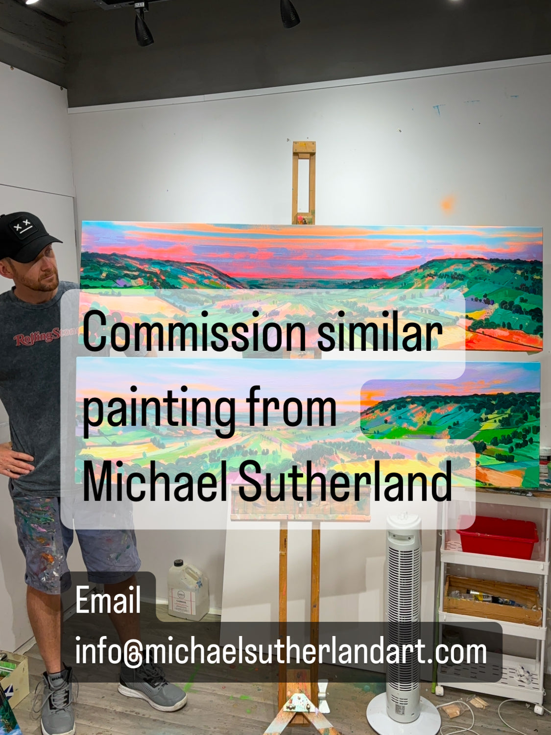 Box to Bath 1 - original painting