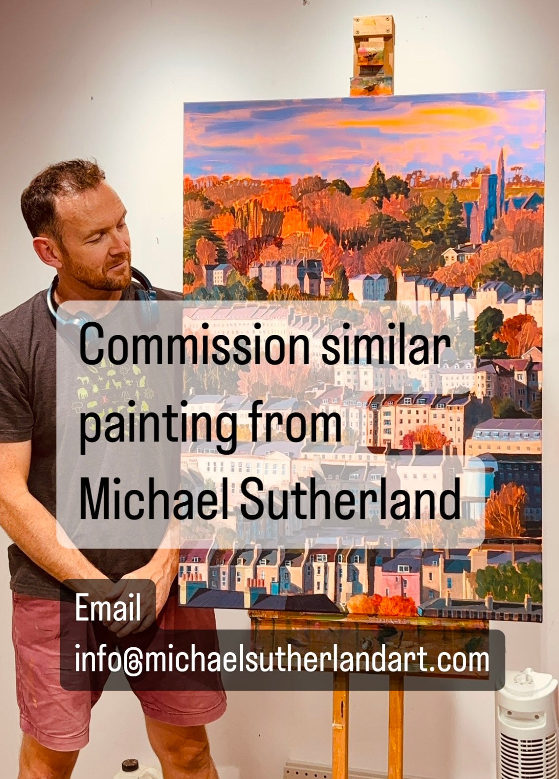 Bath Skyline - original painting