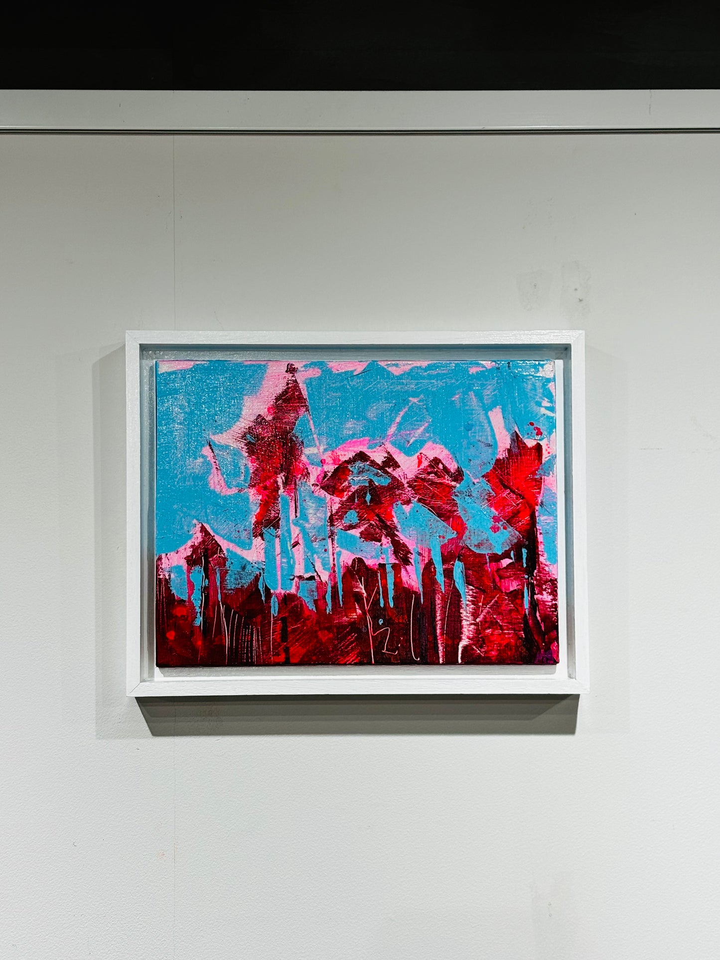 Summer Trees at Dawn - original painting