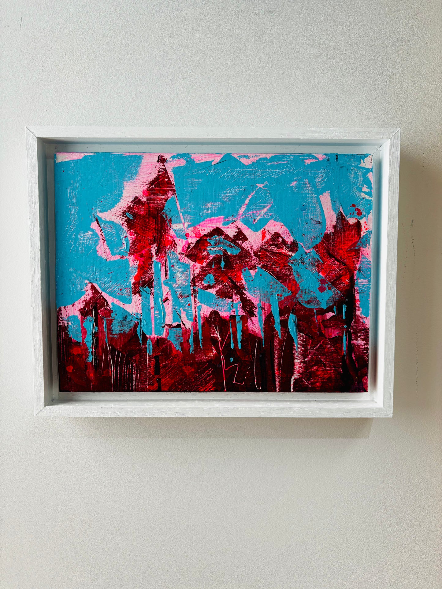 Summer Trees at Dawn - original painting