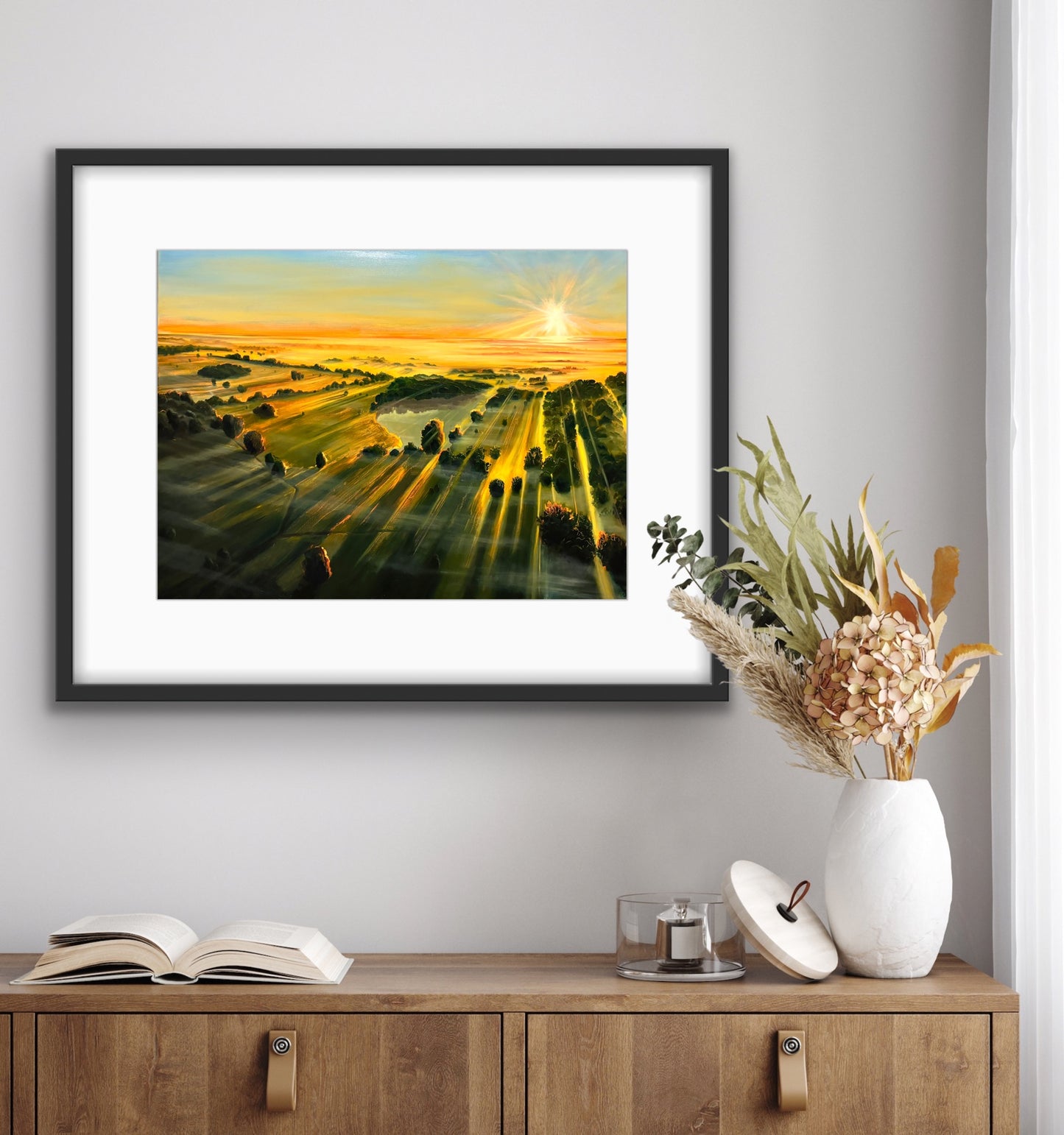 Sunrise on Corsham Court 1 - print options