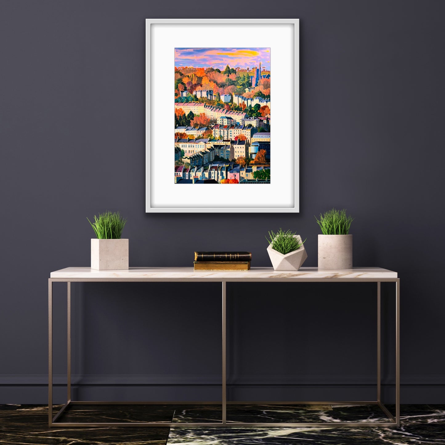 Bath Skyline - print options