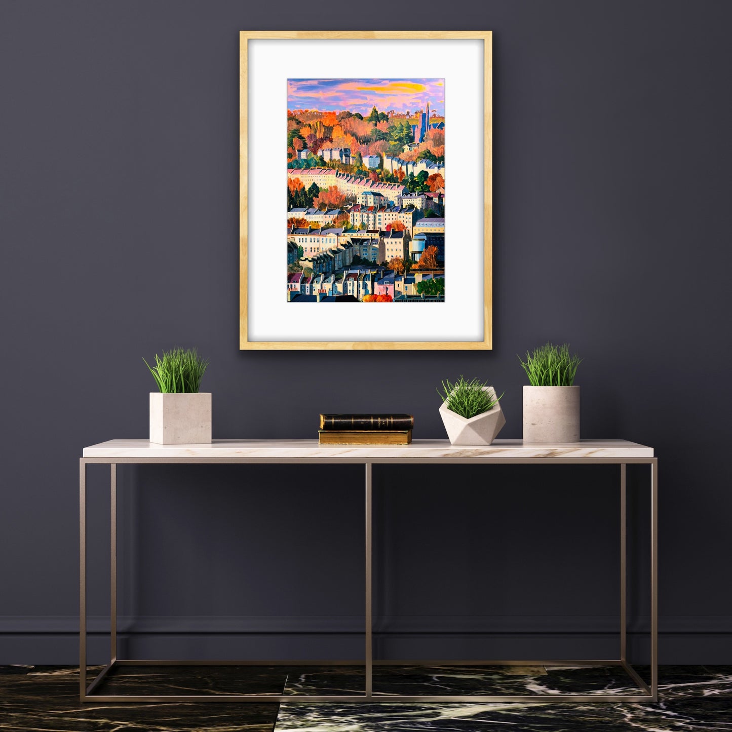 Bath Skyline - print options
