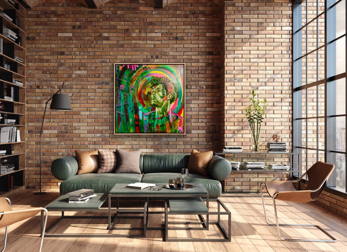 'Green God’ - limited edition signed giclee print 1/50