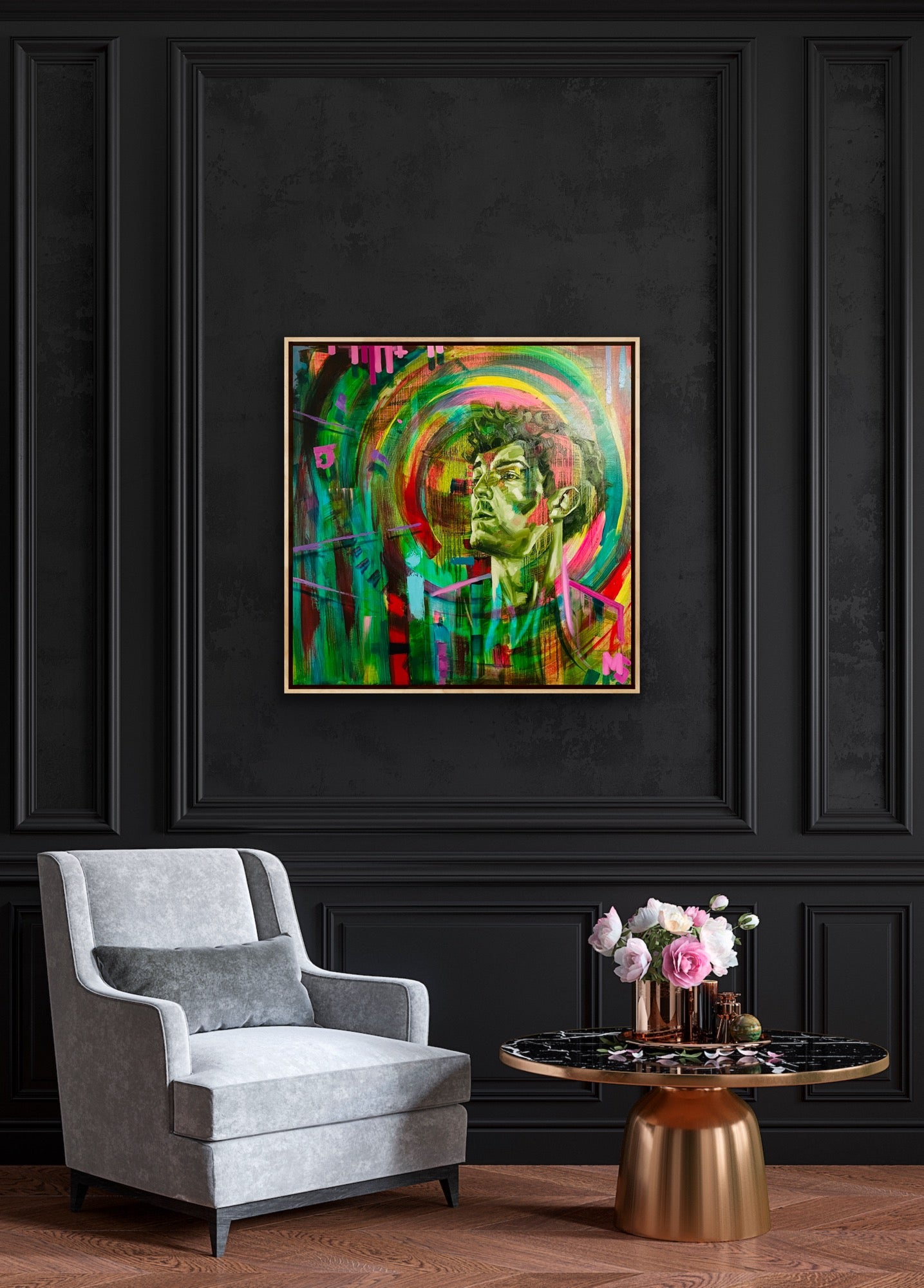 'Green God’ - limited edition signed giclee print 1/50