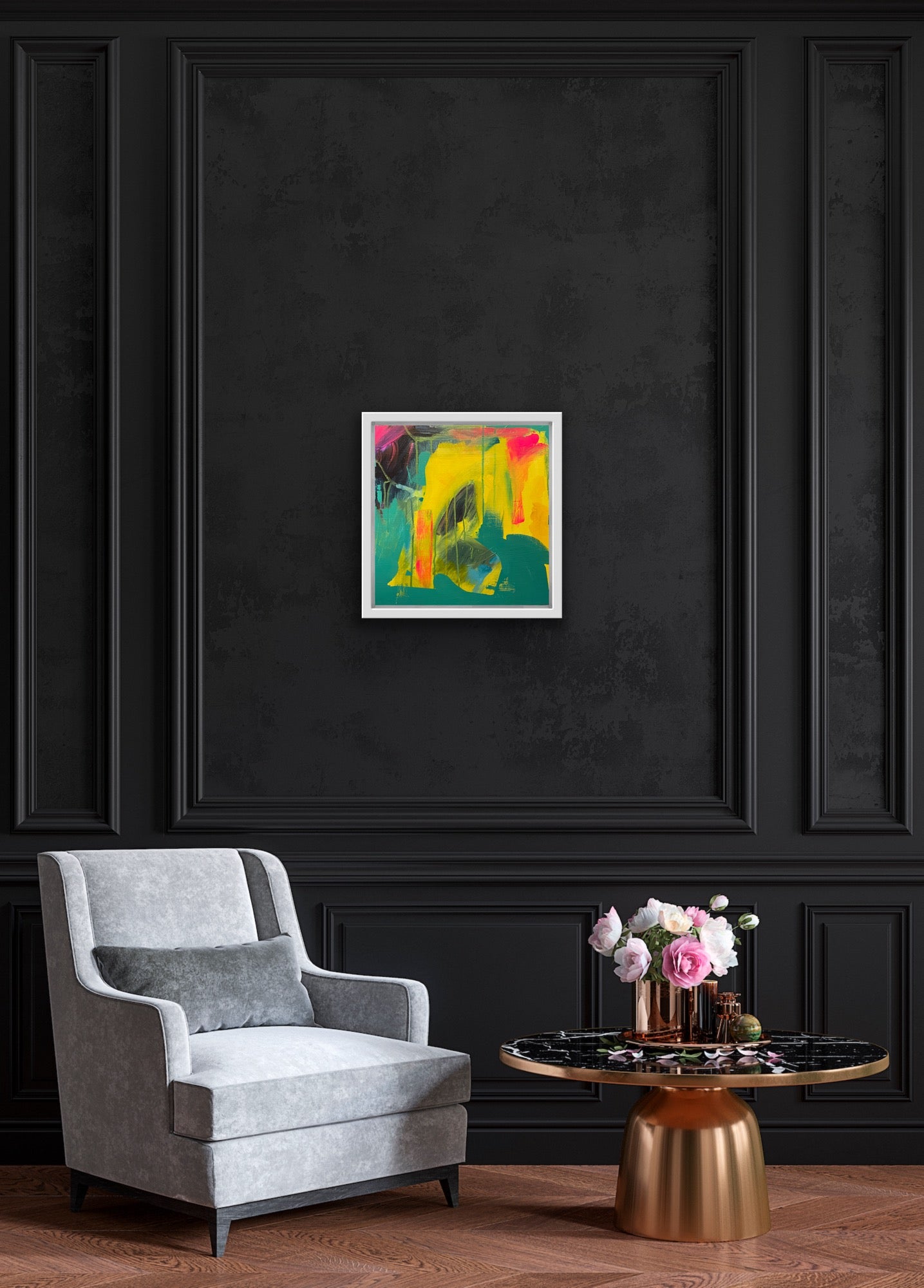 ‘Fancy Nancy’ - original artwork - framed