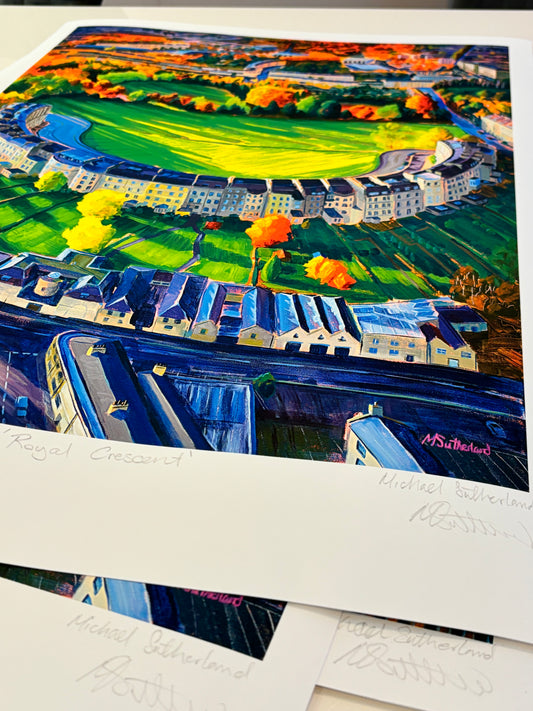 Royal Crescent - Print options