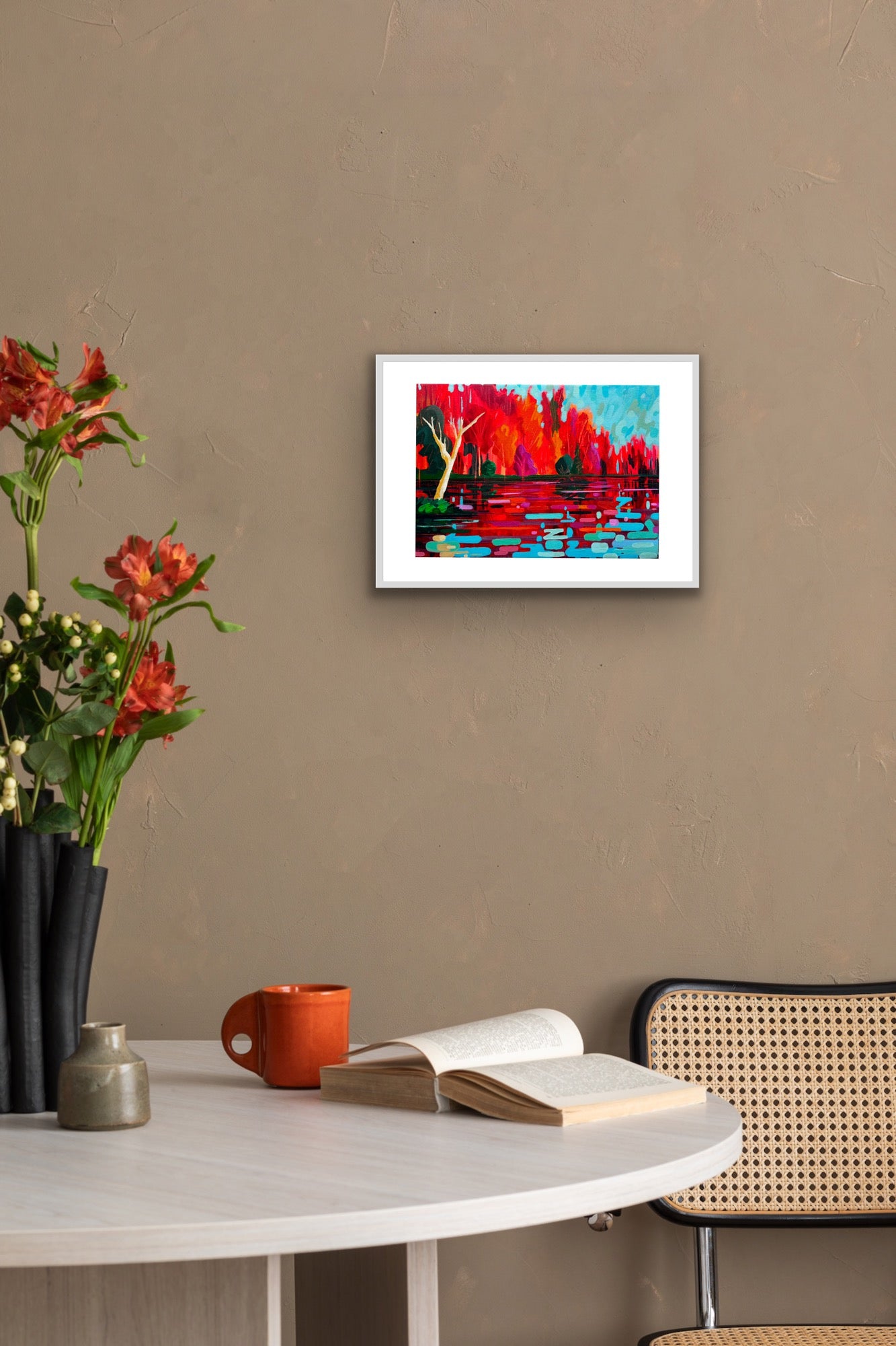 Autumn Lake - Print options