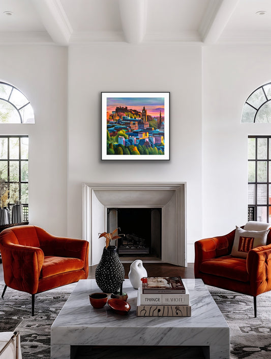 Edinburgh - Fine Art Paper Print
