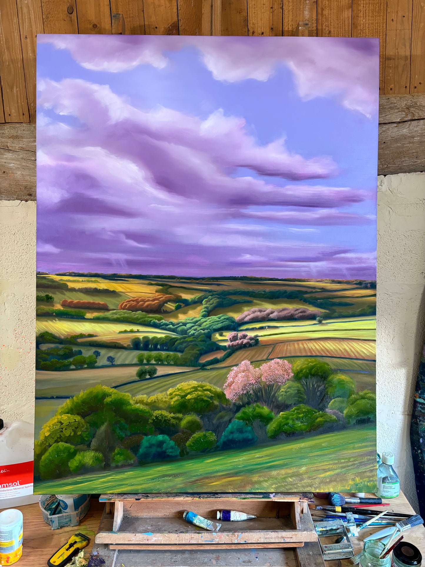 Lavender Sky - original painting