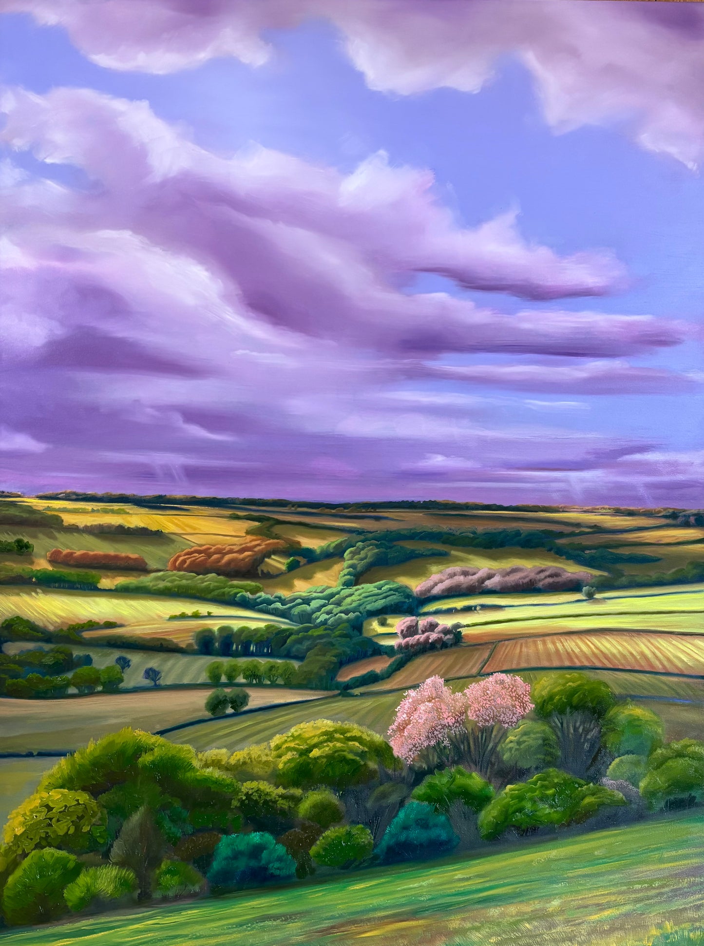 Lavender Sky - original painting