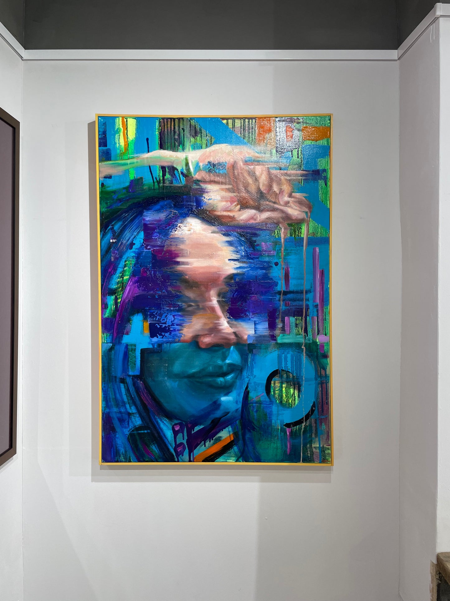 ‘Blurred and Rising’ - framed original