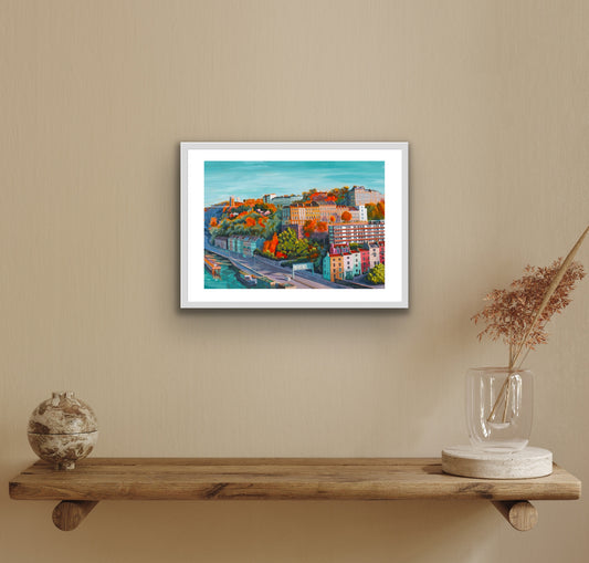 'Back to Bristol - Vignette' - Alternative print composition