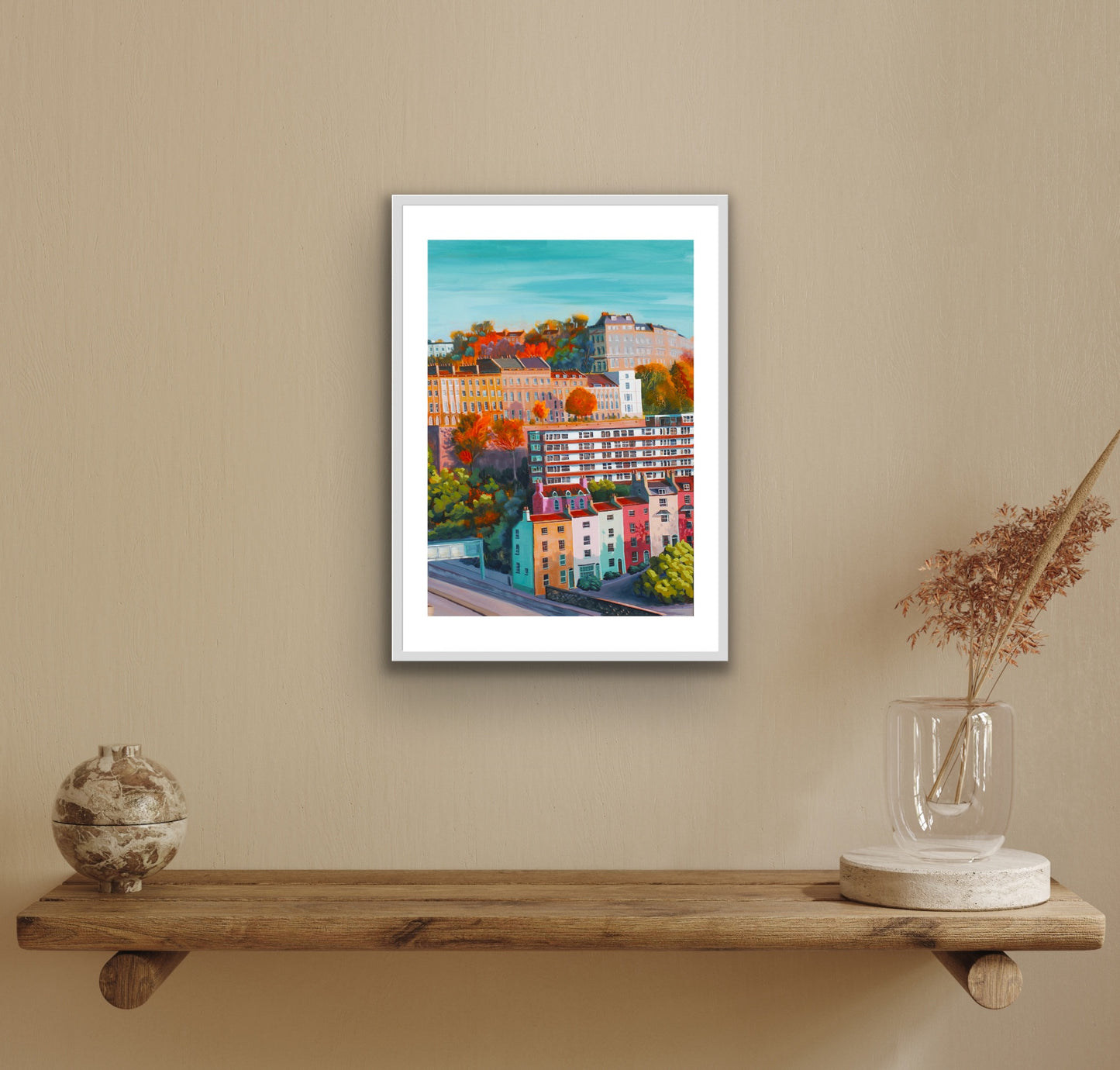 'Back to Bristol - Housing Ladder' - alternative print composition