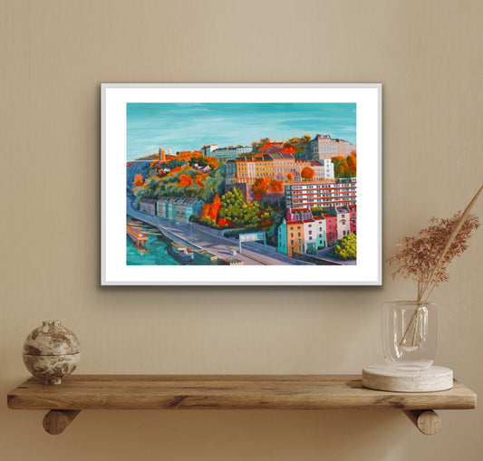 'Back to Bristol - Vignette' - Alternative print composition