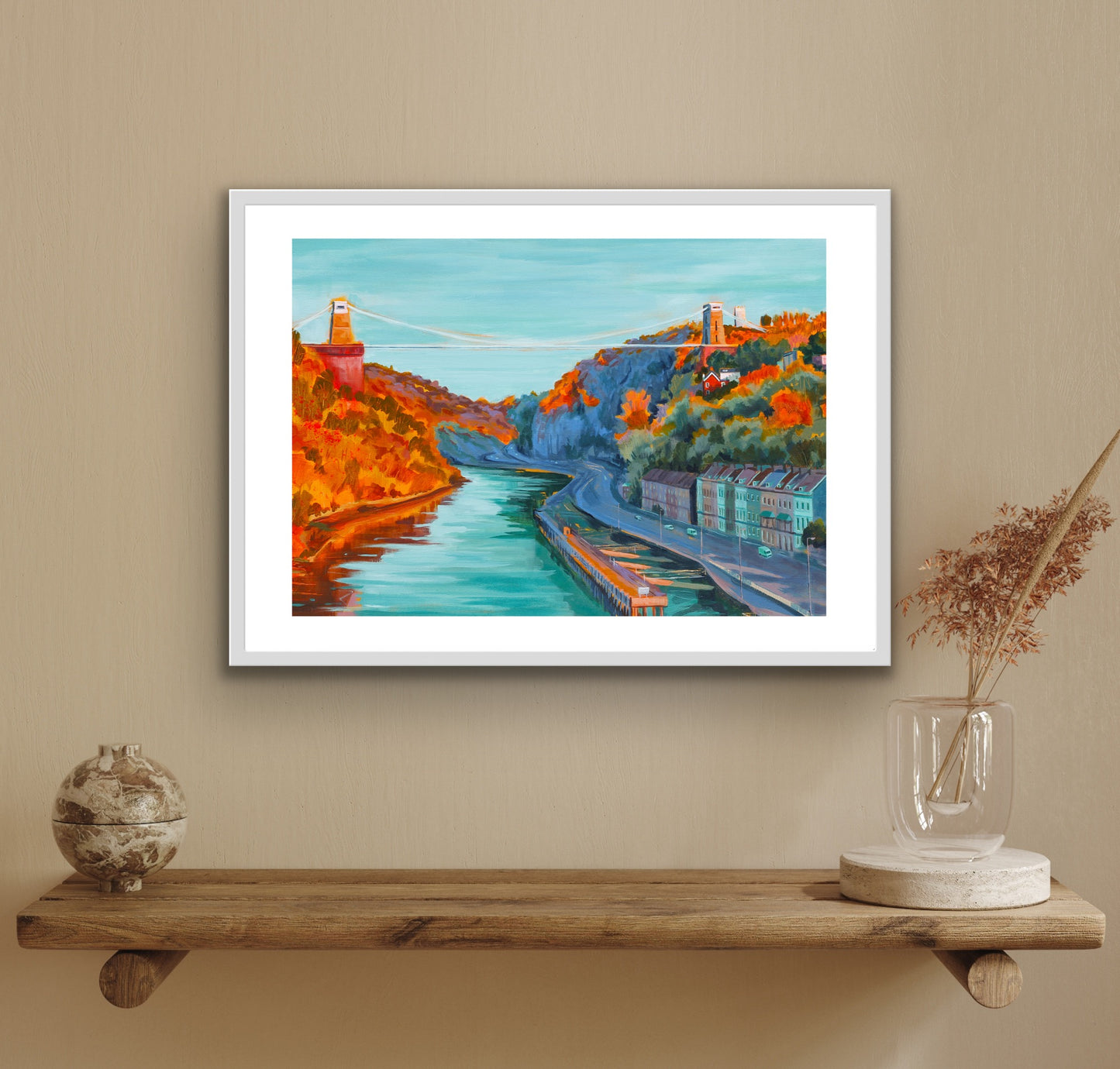 'Back to Bristol - Bridge' - alternative print composition