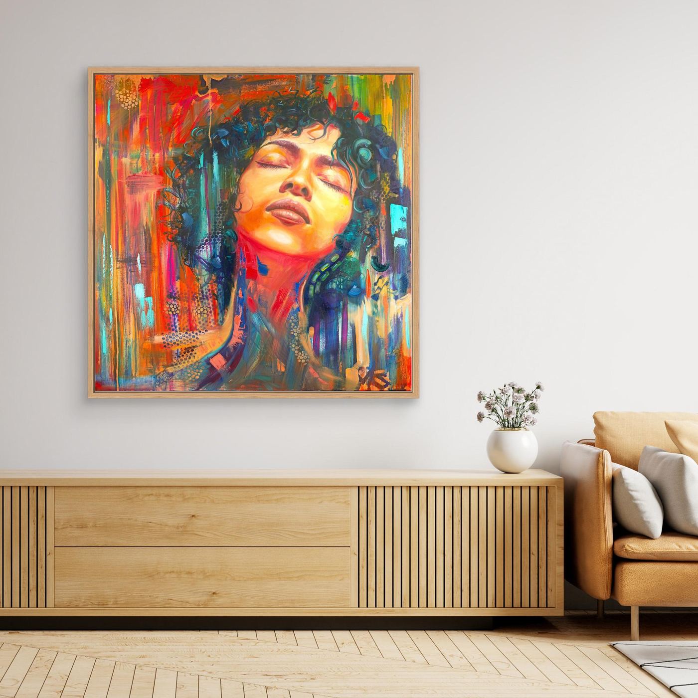 Big Orange Three - gallery canvas edition