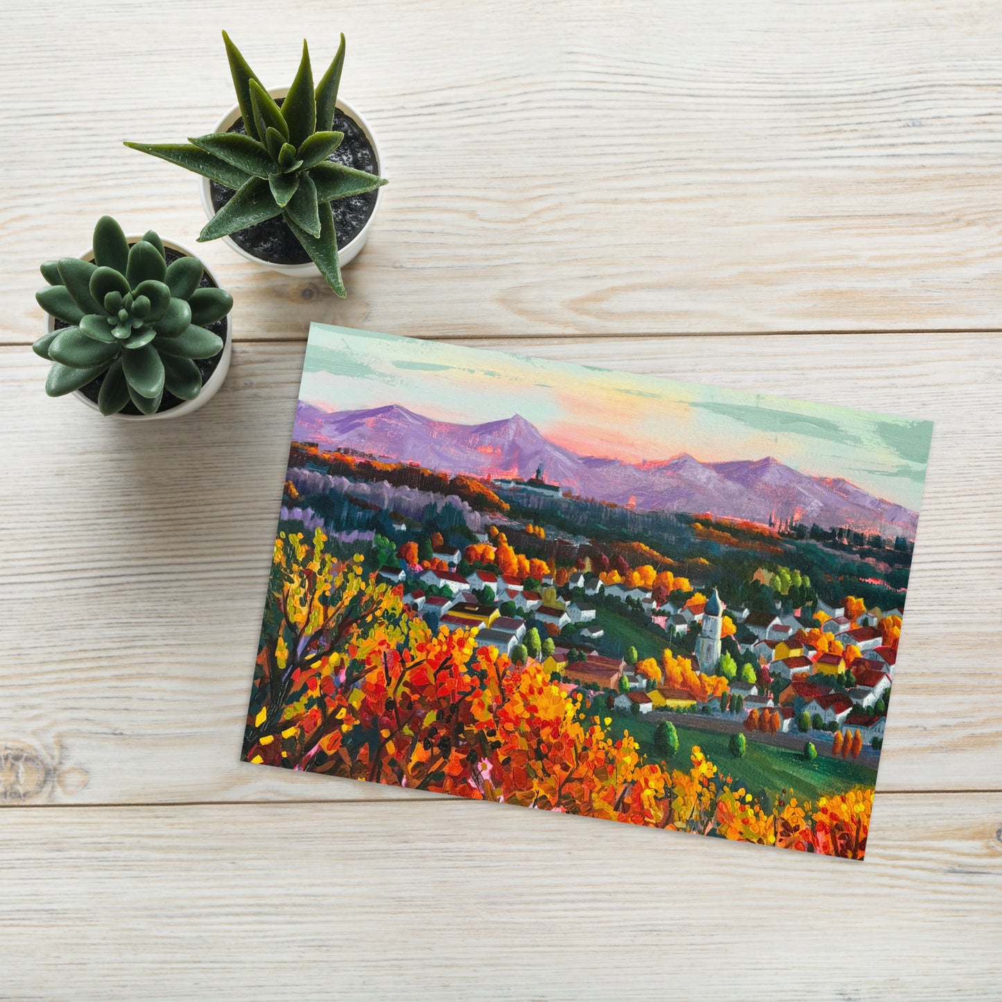 ‘Seefeld’ Greeting card