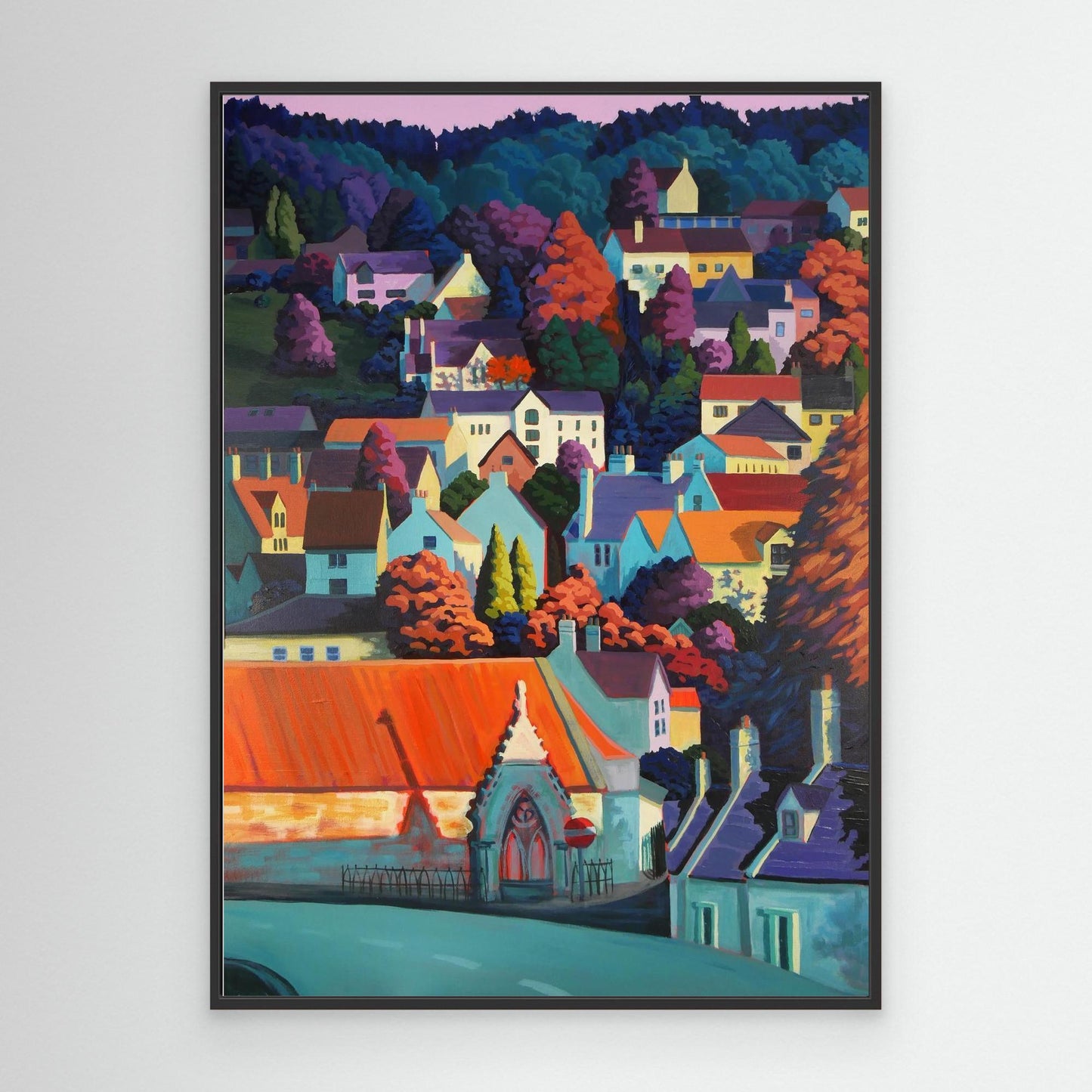 Autumn Dusk - Canvas print options