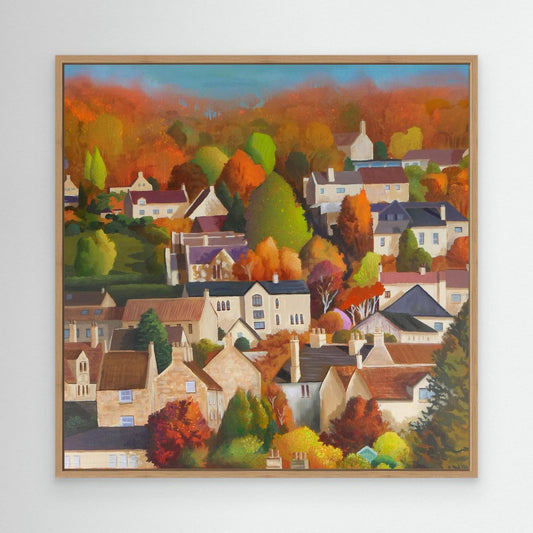 Autumn in Box (square crop) - Gallery Canvas Edition