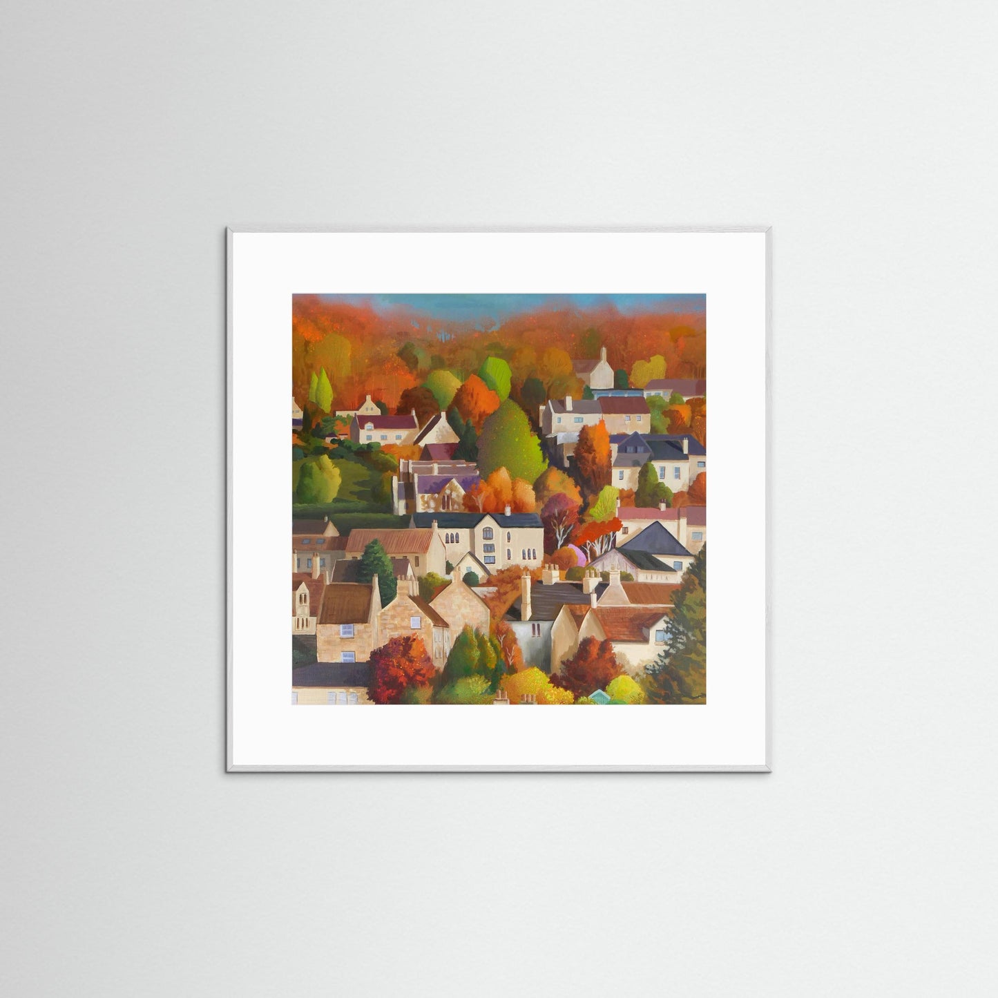 Autumn in Box - Square crop - paper print options
