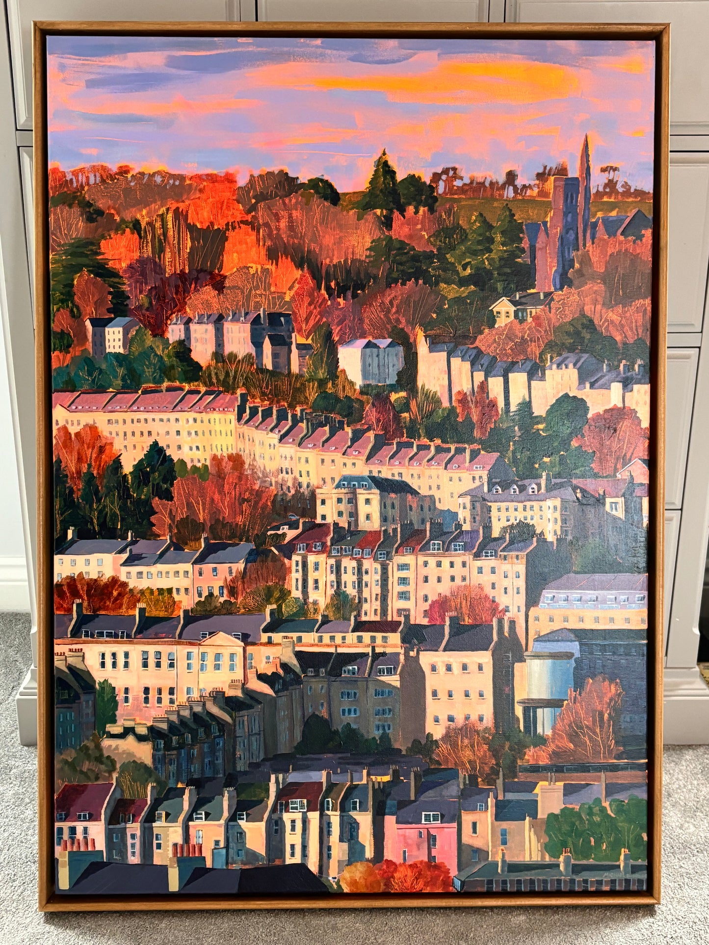 Bath Skyline - original painting